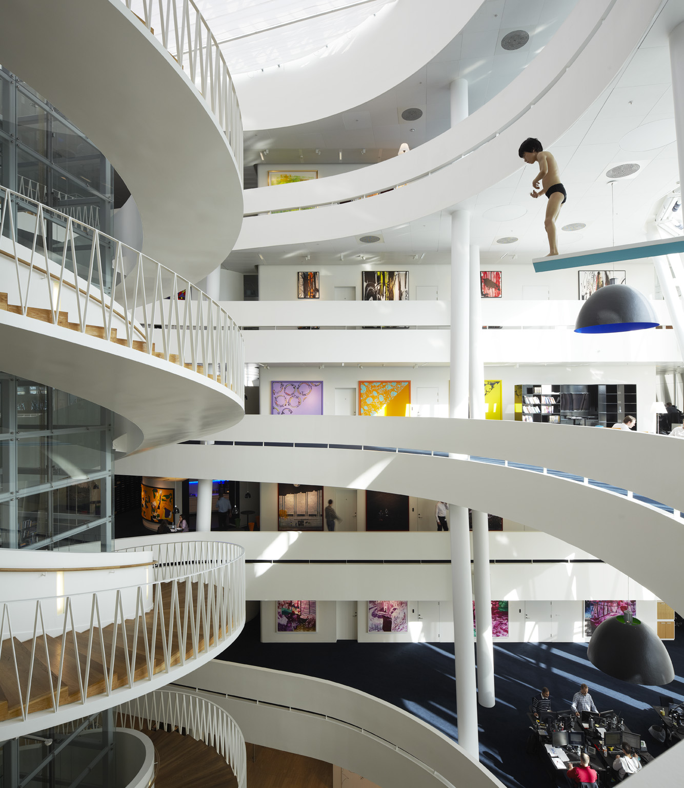 Saxo Group Headquarters Building Interior